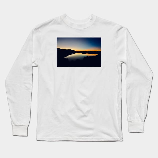 Water evening mood South of France / Swiss Artwork Photography Long Sleeve T-Shirt by RaphaelWolf